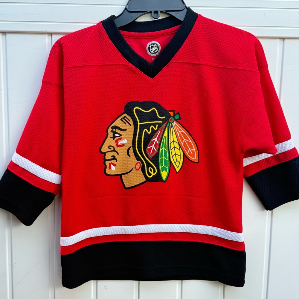 NHL Red and Black Kids Jersey